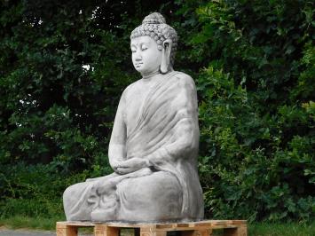 Buddha Statue XXL - 155 cm hoch | Massivstein Garten Statue