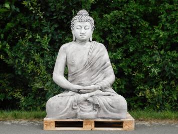 Buddha Statue XXL - 155 cm hoch | Massivstein Garten Statue