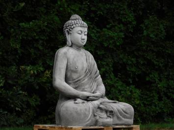 Buddha Statue XXL - 155 cm hoch | Massivstein Garten Statue