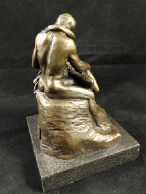 Eine Bronzeskulptur des Kusses, von Rodin.
