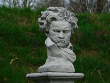 Beethoven op Sokkel - 80 cm - Steen