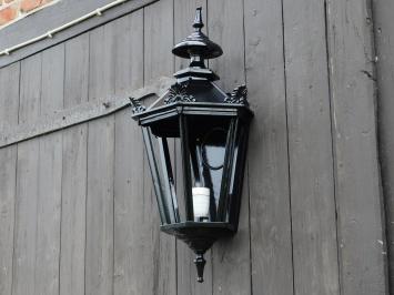 Buitenlamp - 65 cm - Zwart - Alu - met Lamphouder en Glas