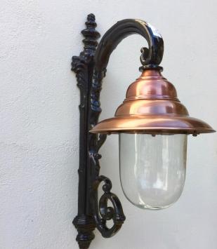 Wall lamp turn of the century lamp With copper lampshade outdoor lamp stall lamp