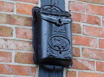 Mailbox ''Mail'' - Black - Cast iron