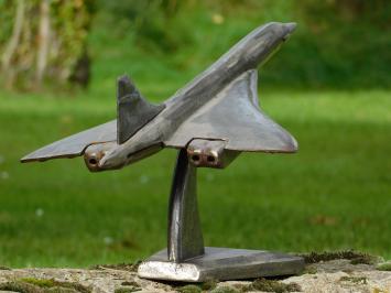 Concorde sculpture - Large Aircraft Sculpture - Iron 