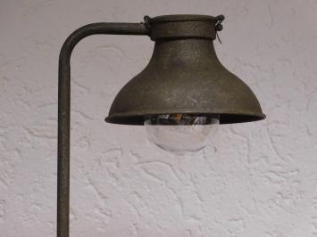 Decoratieve Bureaulamp - Draadloos - Antiek look - Rust