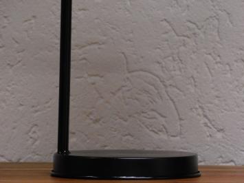 Decorative desk lamp - Wireless - Antique look - Black