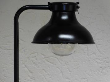 Dekorative Schreibtischlampe - Kabellos - Antik-Look - Schwarz