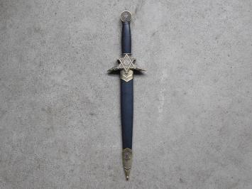 Decorative dagger - Freemason - steel blade