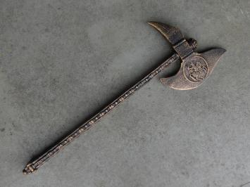 Decorative Medieval Battle Axe - Cast iron - 62 cm