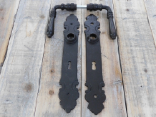 Set of door hardware Cate - for room doors - antique iron brown - BB