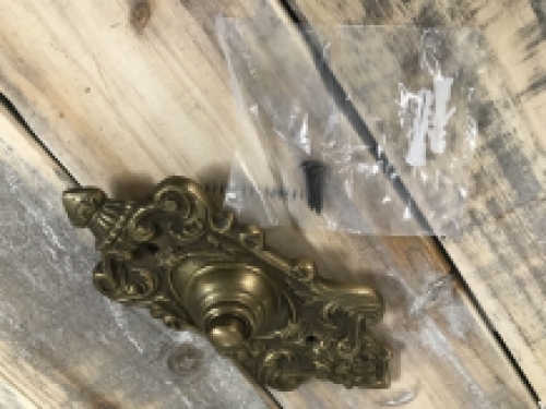 Deurbel van Wilhelminiaanse en Art Nouveau stijl - zoals antieke bel, historisch