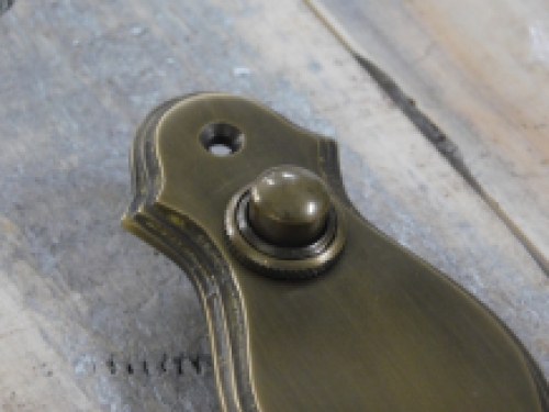 Doorbell Chelsea - patinated brass