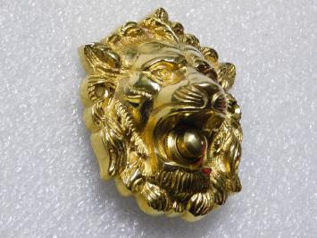 Doorbell Lion - 9.5 x 8 cm - Brass