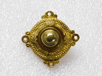 Doorbell - 5 x 5 cm - Polished Brass