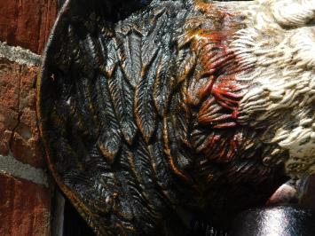 Robuste Türklingel „Adelaar“ – farbig – Gusseisen