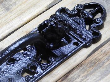 Door handle dragon guard | medieval style | iron | black