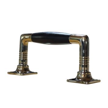 Deurgreep nikkel glans - hoogwaardig - 13,5 cm breed