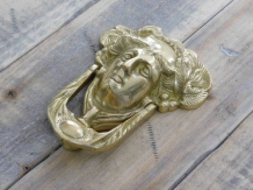 Door knocker Medusa Gorgon Brass, very nice design.