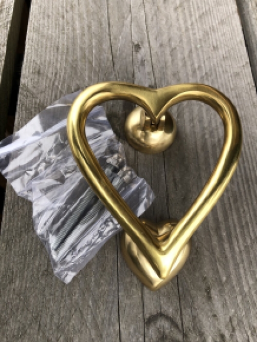 Beautiful door knocker heart shape 