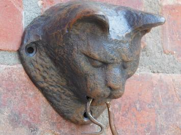 Deurklopper met Kat en Muis - Gietijzer