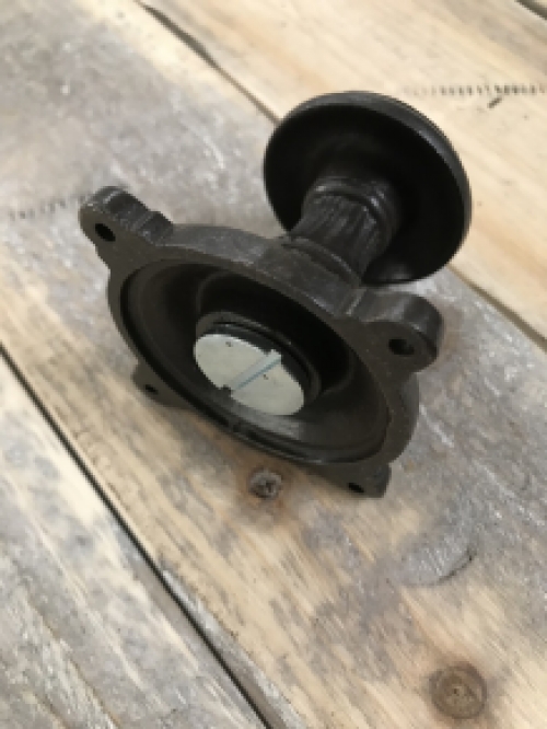 1 deurknop Pinto + 1 knop rozet oprichter tijdelijk, antieke ijzeren