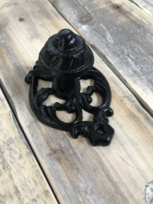 Door knob - Knob cast iron black, Model Ess