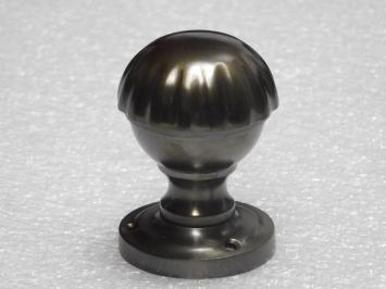 Vaste Deurknop met Rozet - Donker Gepatineerd Messing