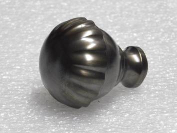 Vaste Deurknop met Rozet - Donker Gepatineerd Messing