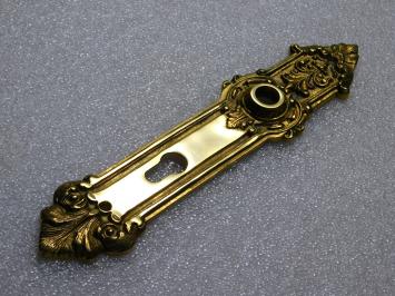 Klassieke Deurplaat - PC 92 - Messing - 32 x 7 cm