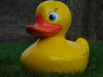 Ente XL - gelb - Polystone
