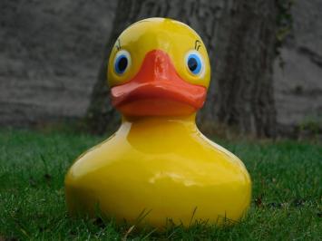 Ente XL - gelb - Polystone