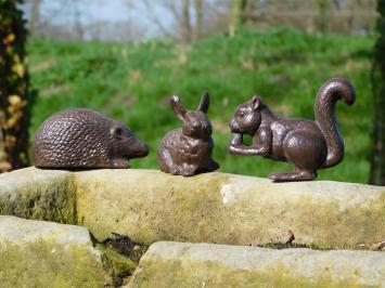 Figurine Hedgehog - Brown - Cast iron