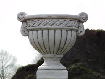 Flower pot - Goblet on Pedestal - 90 cm - Stone