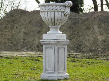 Flower pot - Goblet on Pedestal - 90 cm - Stone