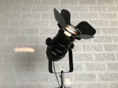 Een mooie nostalgische filmlamp, erg leuk!