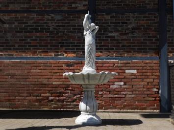 Springbrunnen mit Frau - 170 x 80 cm - Stein