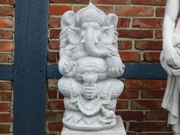 Beeld Ganesha 1 - de God van de Wijsheid, Welvaart en Geluk - Vol Steen