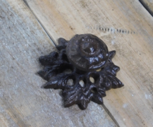 Door knob - Knob cast iron, Esdoorn, brown