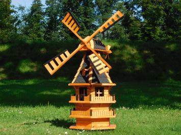 Windmolen met Etages - 135 cm - Geïmpregneerd Hout -