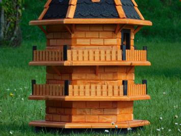 Windmolen met Etages - 135 cm - Geïmpregneerd Hout -