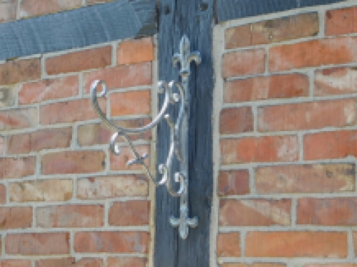Wandhaken Französische Lilie - Metall - 50cm