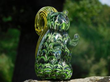 Glasfigur „Eichhörnchen“ – Handgefertigtes, glasgeblasenes Kunstwerk
