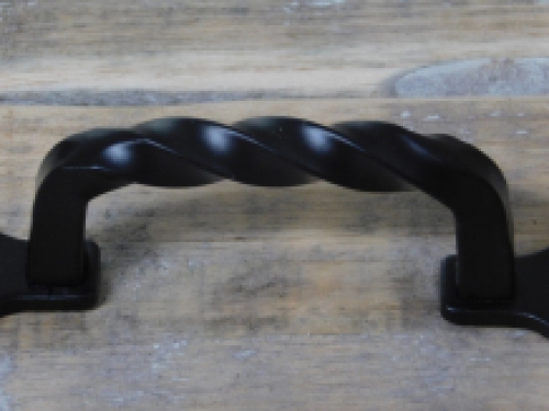 Small handle Orlando for kitchen cabinet or for example doors and drawers, matte black handle