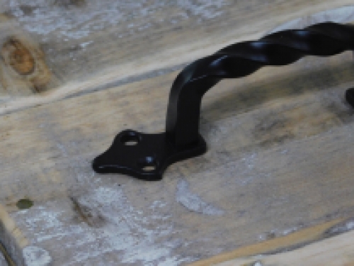 Small handle Orlando for kitchen cabinet or for example doors and drawers, matte black handle