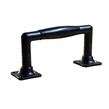 Deurgreep zwart nikkel - hoogwaardig - 13,5 cm breed