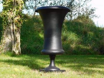 Große robuste Vase – 95 cm – Schwarz – Vintage