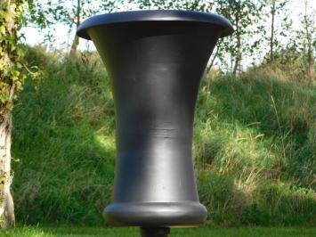 Große robuste Vase – 95 cm – Schwarz – Vintage
