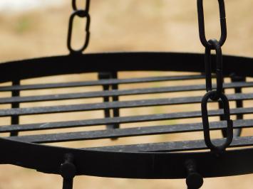 Sierlijk Hangrek voor Pannen en Keukengerei – Metaal – Plafondmodel - Mat Zwart