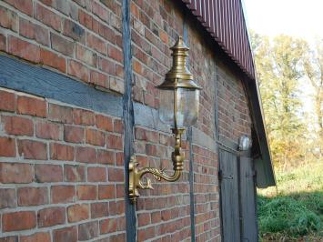 Antique wall lamp - brass/copper - outdoor lighting - nostalgic